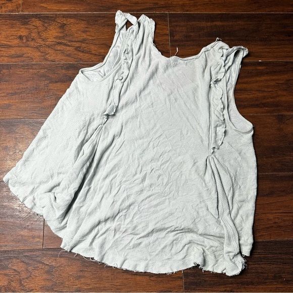 Free People Bondi Waffle Knit Tank Top - Picture 3 of 5